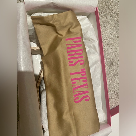 Paris Texas python wrap sandal - Picture 5 of 6